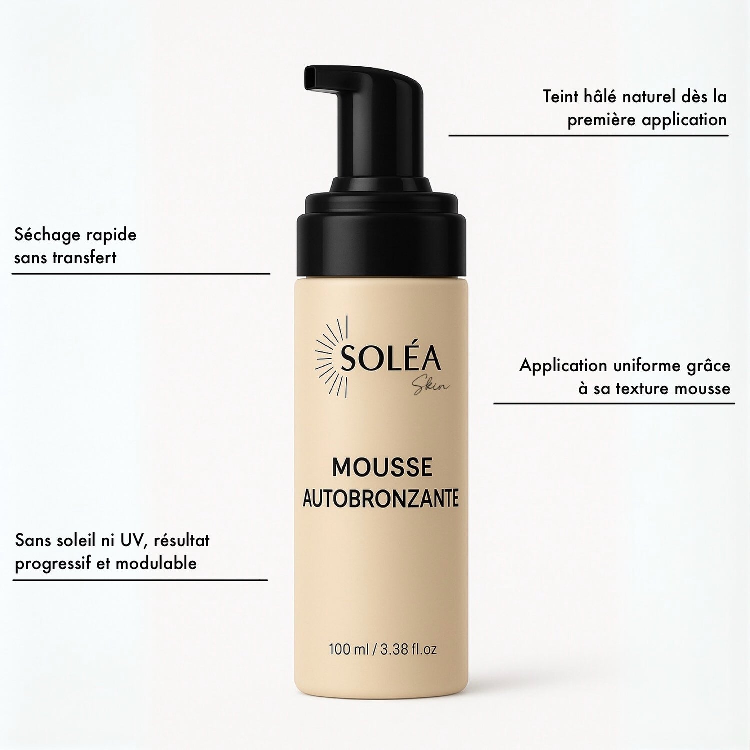 Mousse Autobronzante